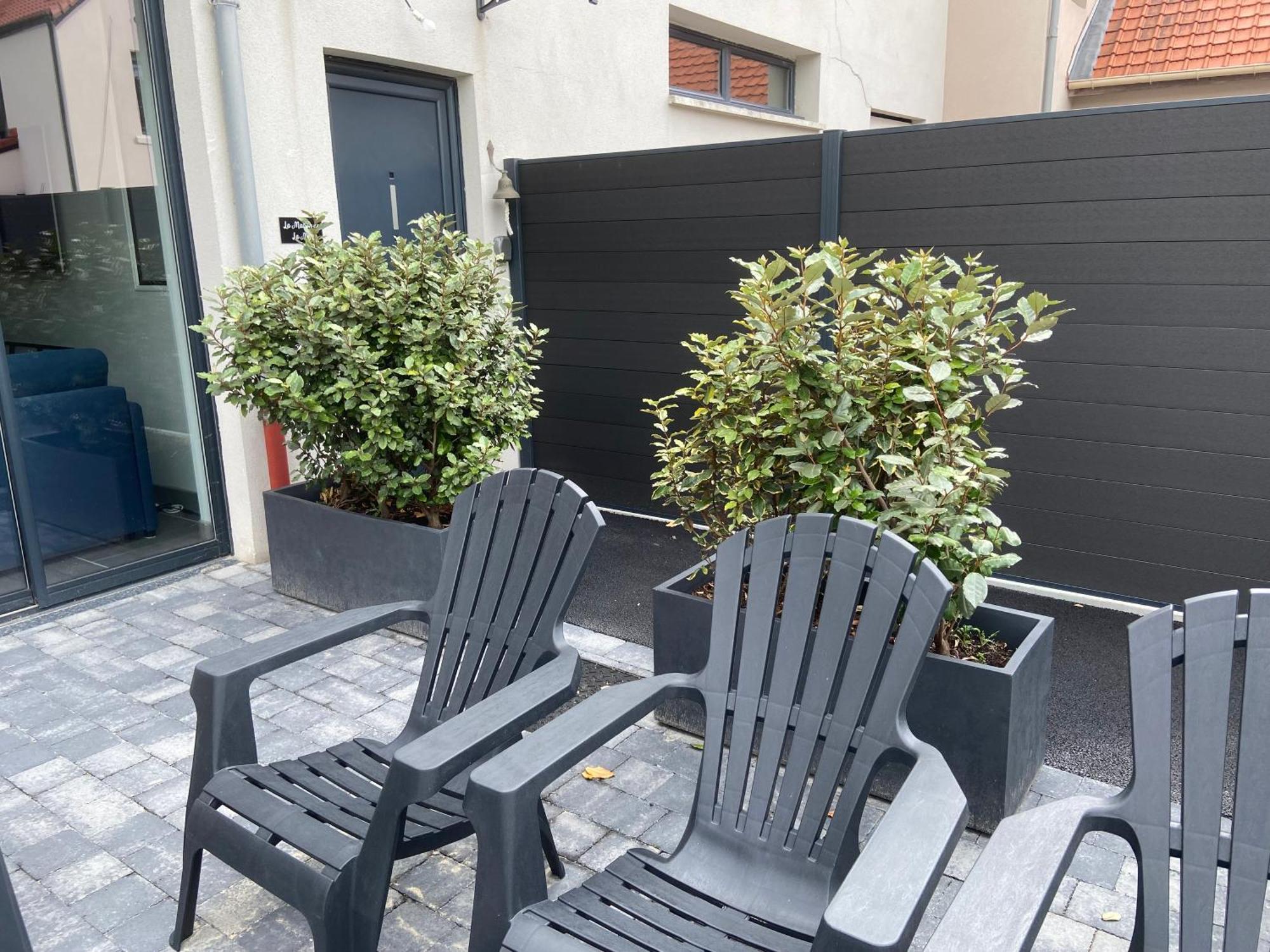 Chambre tout confort avec commodités espace repas wifi parking Wimereux Exterior foto